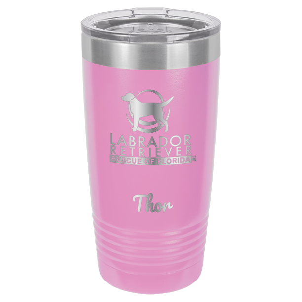 Lab Rescue of Florida 20 oz. Tumbler - Laser Engraved