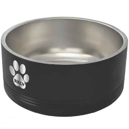 Retriever Rescue Las Vegas Laser Engraved Pet Bowl