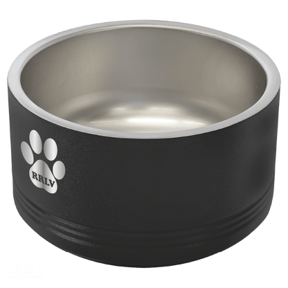 Retriever Rescue Las Vegas Laser Engraved Pet Bowl