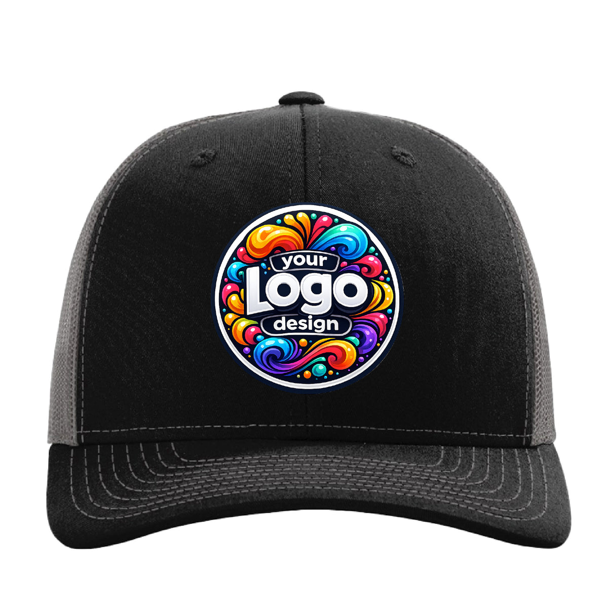 Richardson 112 Snapback Trucker Cap - Custom, Upload your Logo