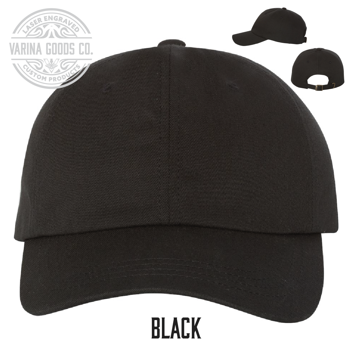 12 Full Color Custom Patch Shape Hats, Cut to the Shape of Your Logo - Dad Hat