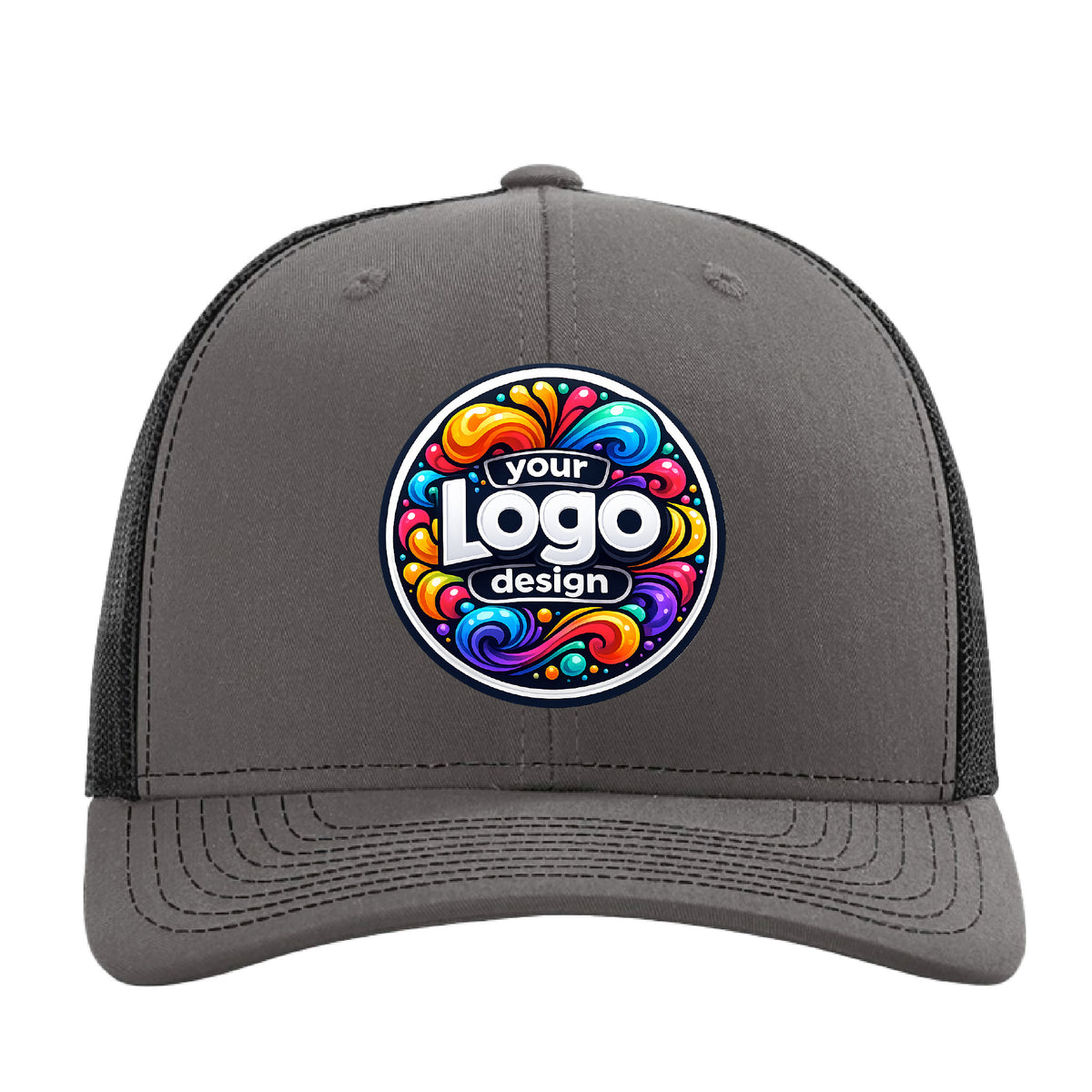 Richardson 112 Snapback Trucker Cap - Custom, Upload your Logo