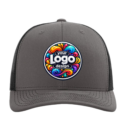 Richardson 112 Snapback Trucker Cap - Custom, Upload your Logo