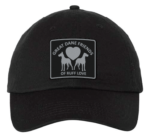 Great Dane Friends Patch Hats