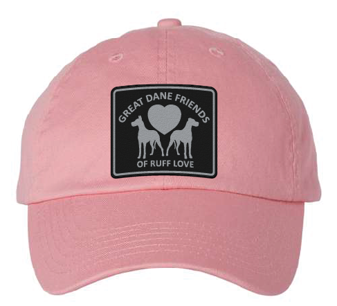 Great Dane Friends Patch Hats