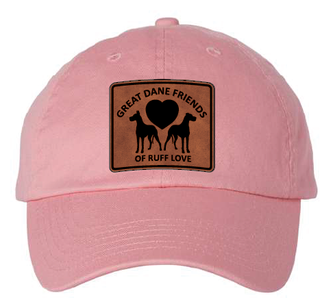 Great Dane Friends Patch Hats