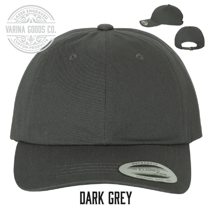 12 Full Color Custom Patch Shape Hats, Cut to the Shape of Your Logo - Dad Hat