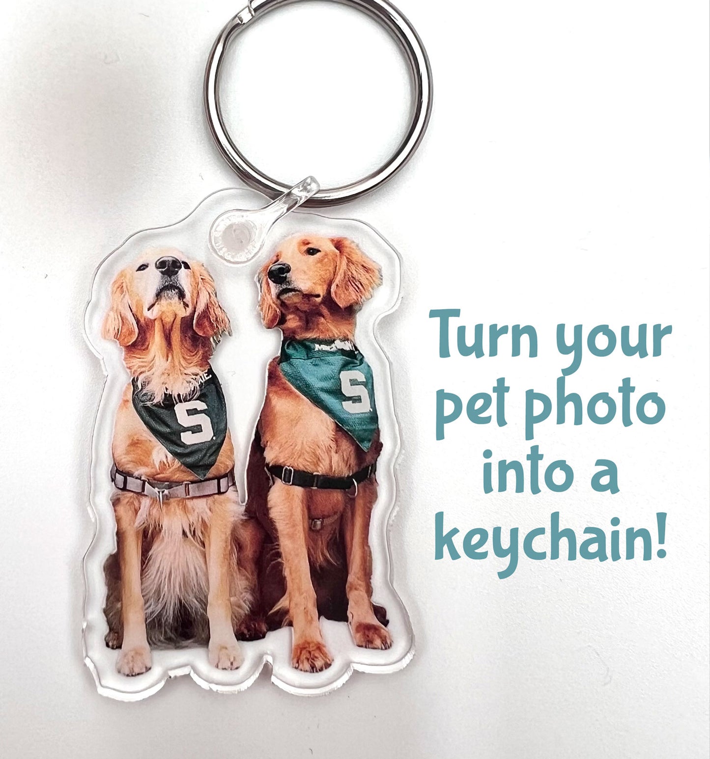 Photo Keychain of Your Pet