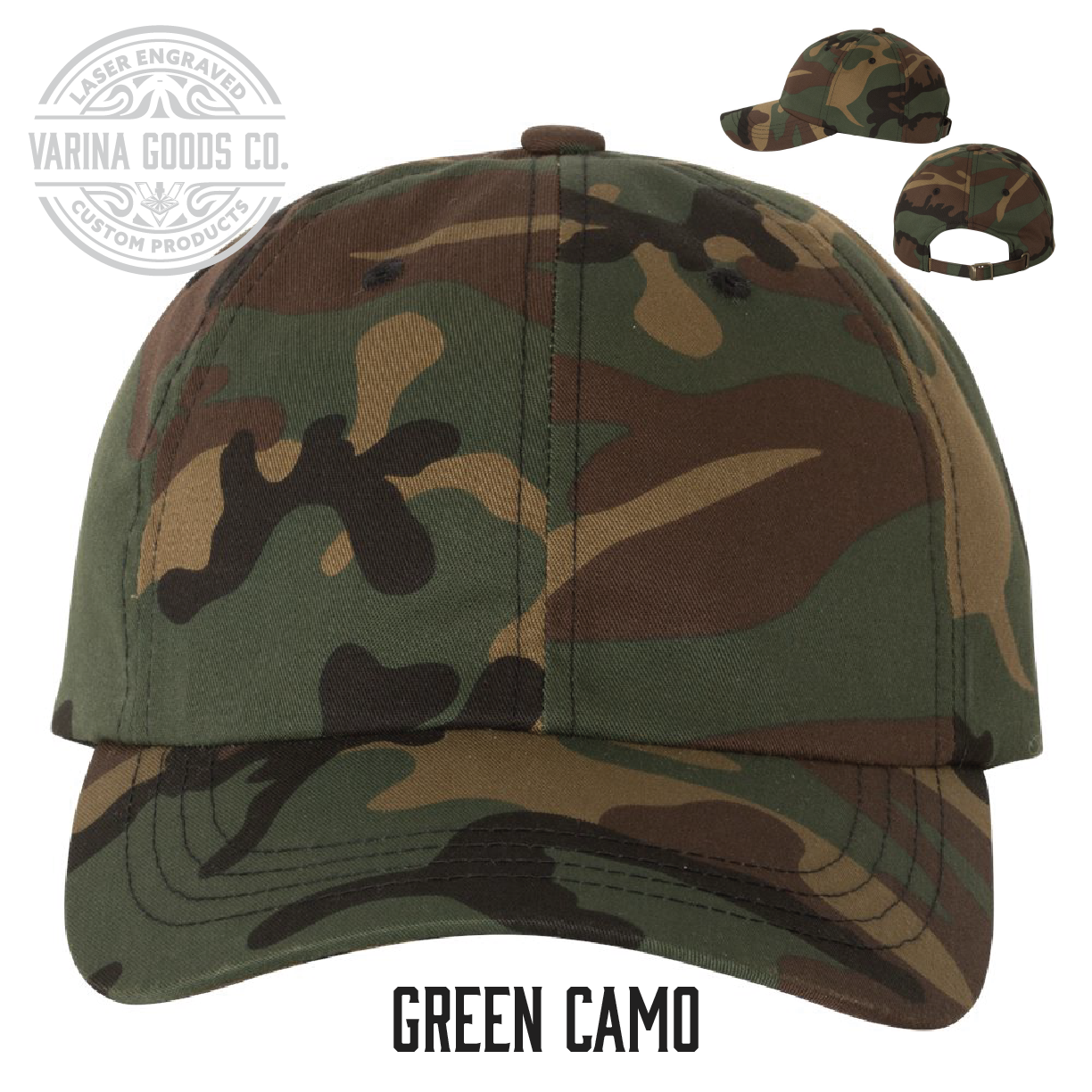 12 Full Color Custom Patch Shape Hats, Cut to the Shape of Your Logo - Dad Hat