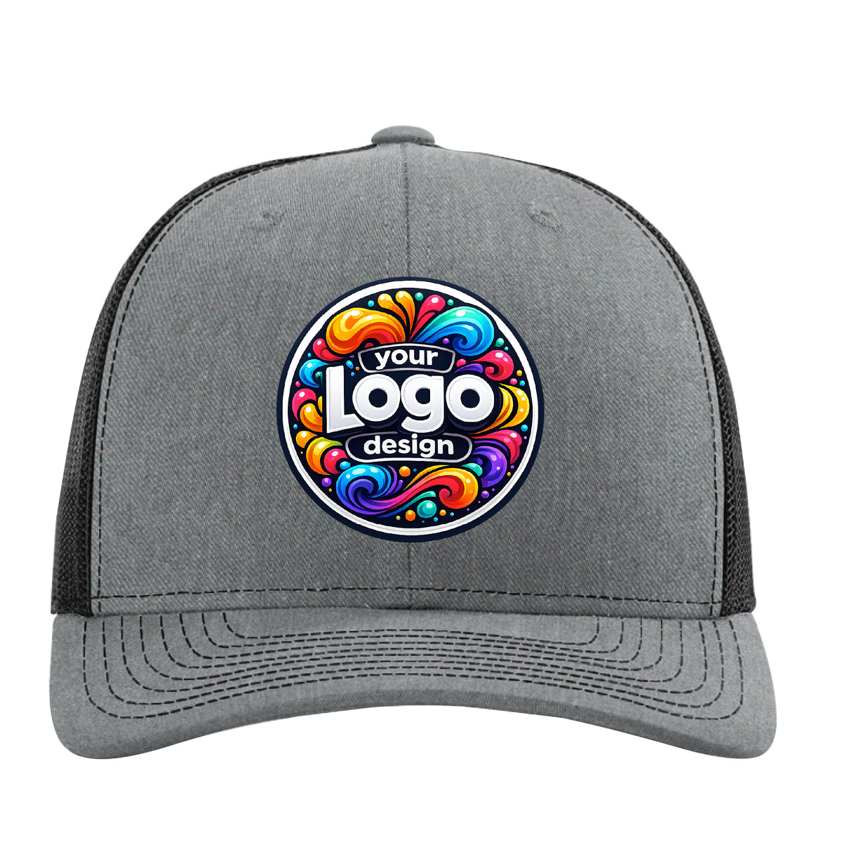 Richardson 112 Snapback Trucker Cap - Custom, Upload your Logo
