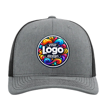 Richardson 112 Snapback Trucker Cap - Custom, Upload your Logo