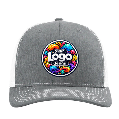Richardson 112 Snapback Trucker Cap - Custom, Upload your Logo