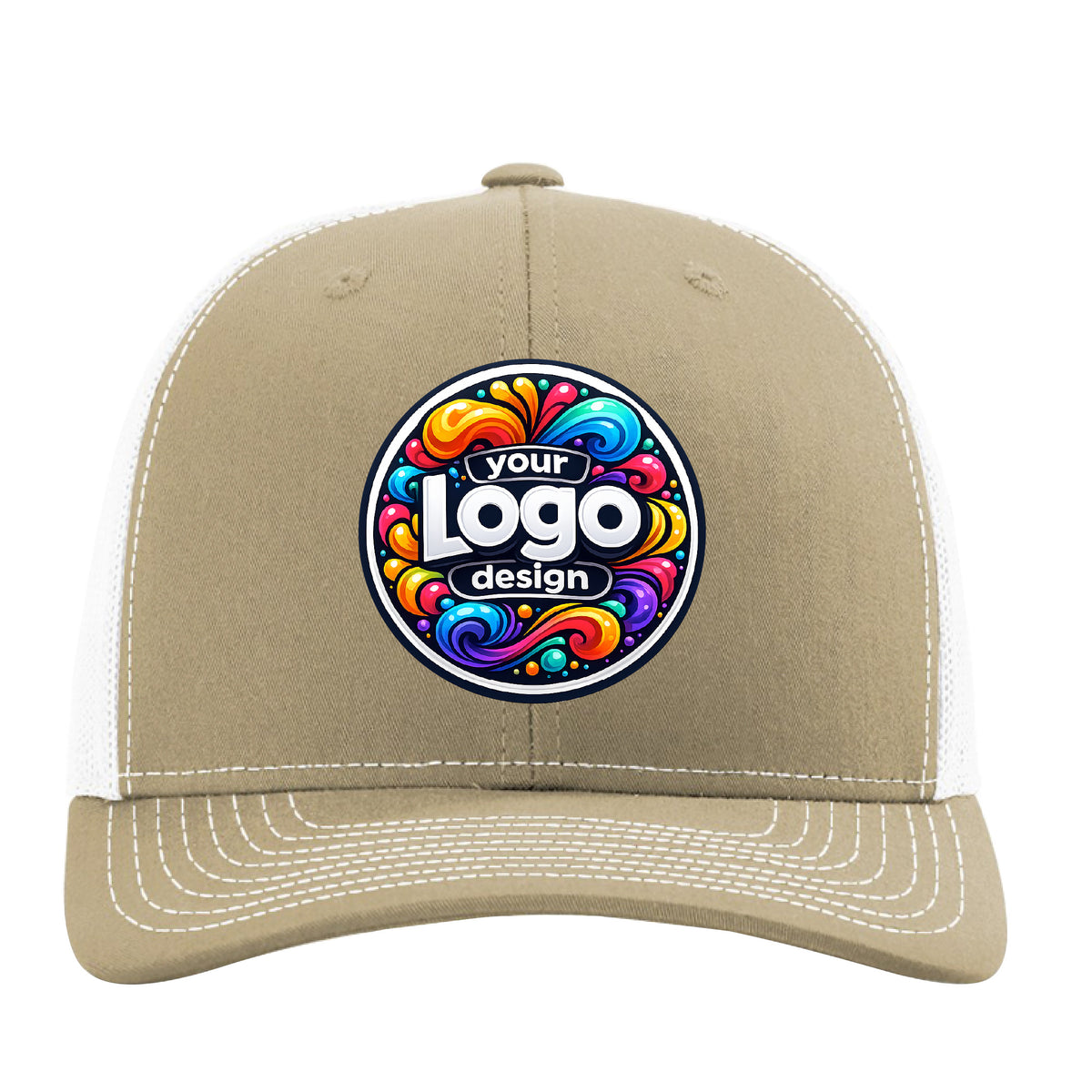 Richardson 112 Snapback Trucker Cap - Custom, Upload your Logo