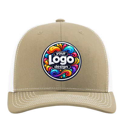Richardson 112 Snapback Trucker Cap - Custom, Upload your Logo