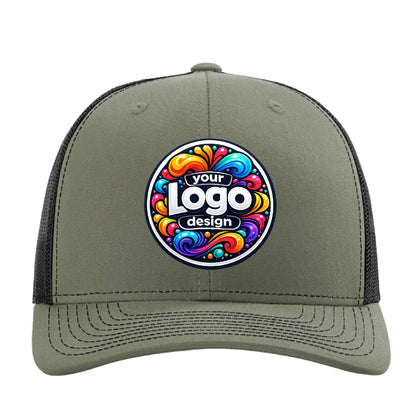 Richardson 112 Snapback Trucker Cap - Custom, Upload your Logo