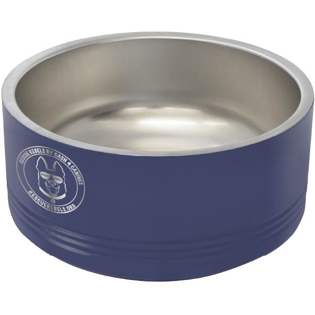 Rescue Rebels Laser Engraved Pet Bowl