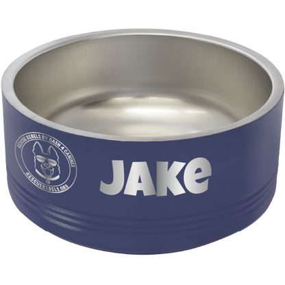 Rescue Rebels Laser Engraved Pet Bowl