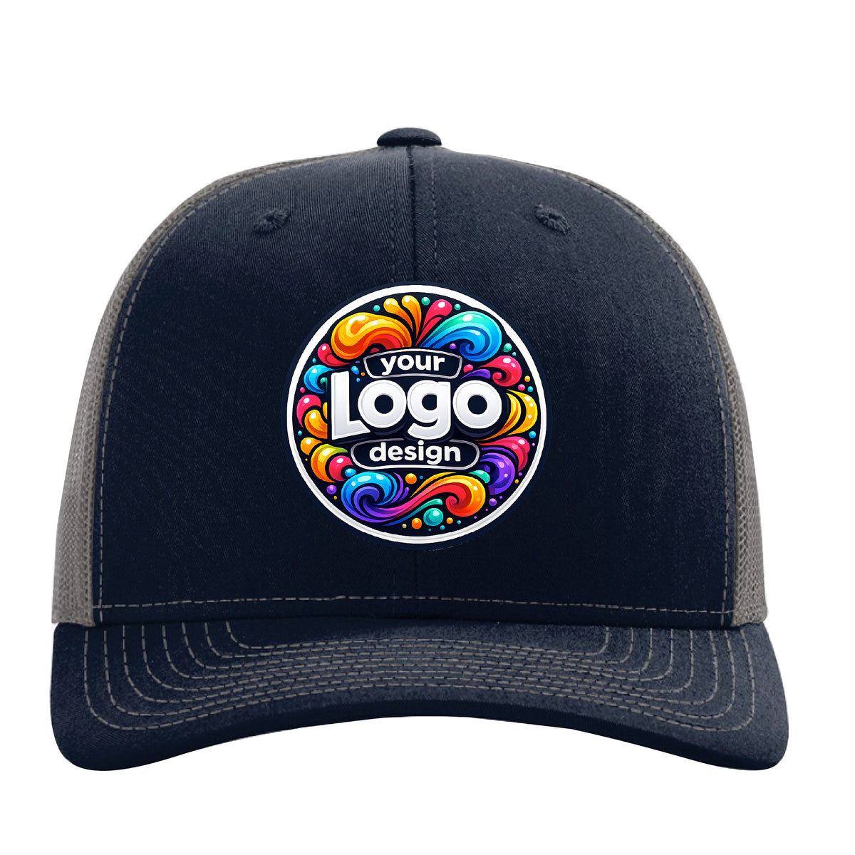 Richardson 112 Snapback Trucker Cap - Custom, Upload your Logo