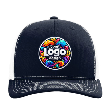 Richardson 112 Snapback Trucker Cap - Custom, Upload your Logo