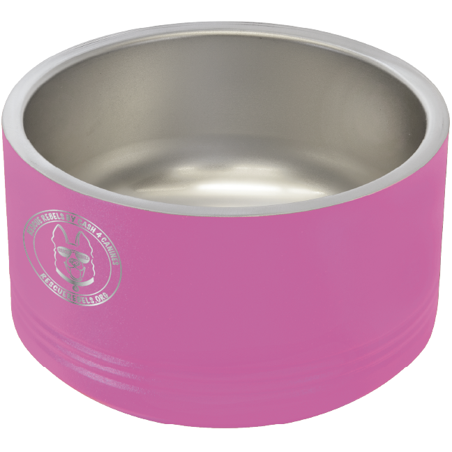 Rescue Rebels Laser Engraved Pet Bowl
