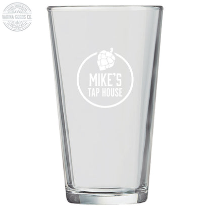 UltraSmooth Laser Engraved Pint Glass: Qty 36 ($12/glass)