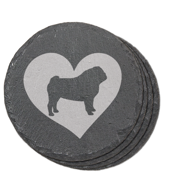 Pug Love Coasters