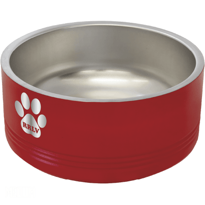 Retriever Rescue Las Vegas Laser Engraved Pet Bowl