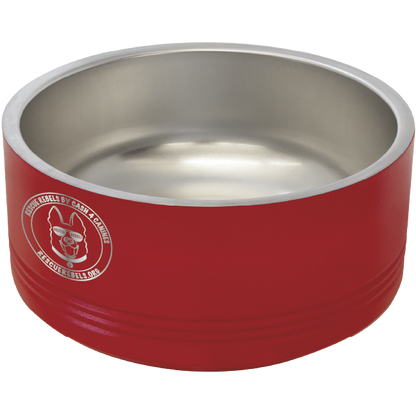 Rescue Rebels Laser Engraved Pet Bowl