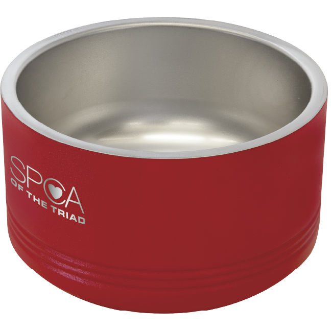 SPCA of the Triad Laser Engraved Pet Bowl