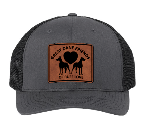 Great Dane Friends Patch Hats