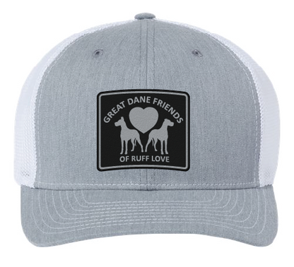 Great Dane Friends Patch Hats