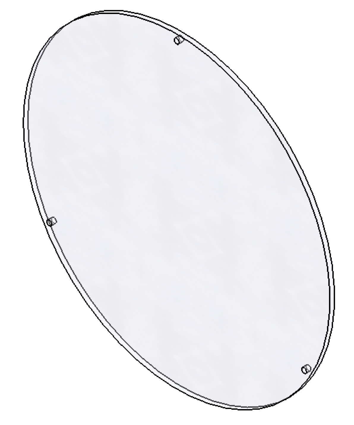 Lazy Susan Bottom Acrylic