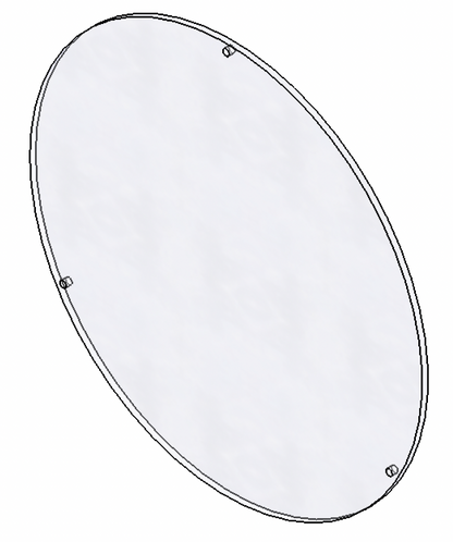 Lazy Susan Bottom Acrylic