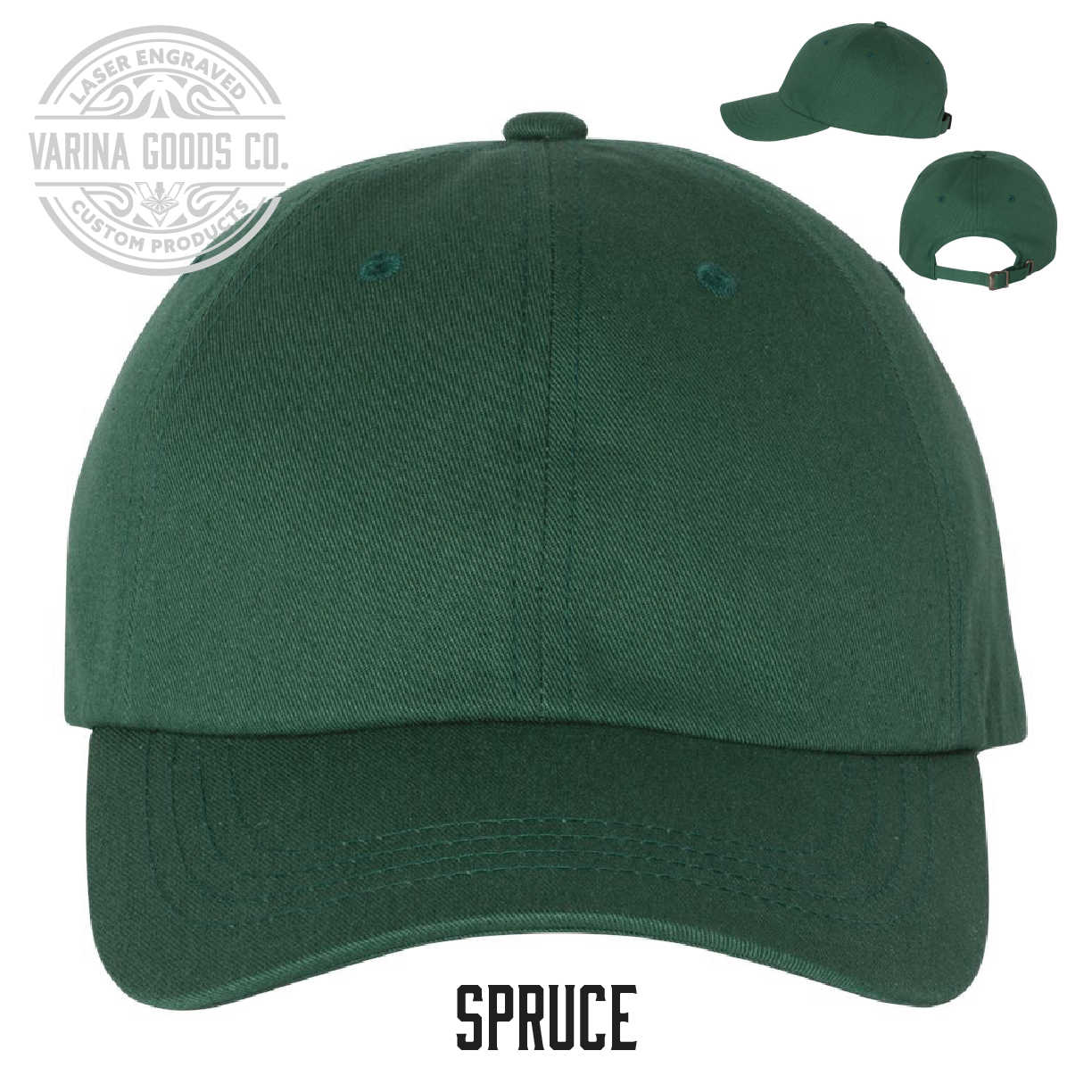 12 Full Color Custom Patch Shape Hats, Cut to the Shape of Your Logo - Dad Hat
