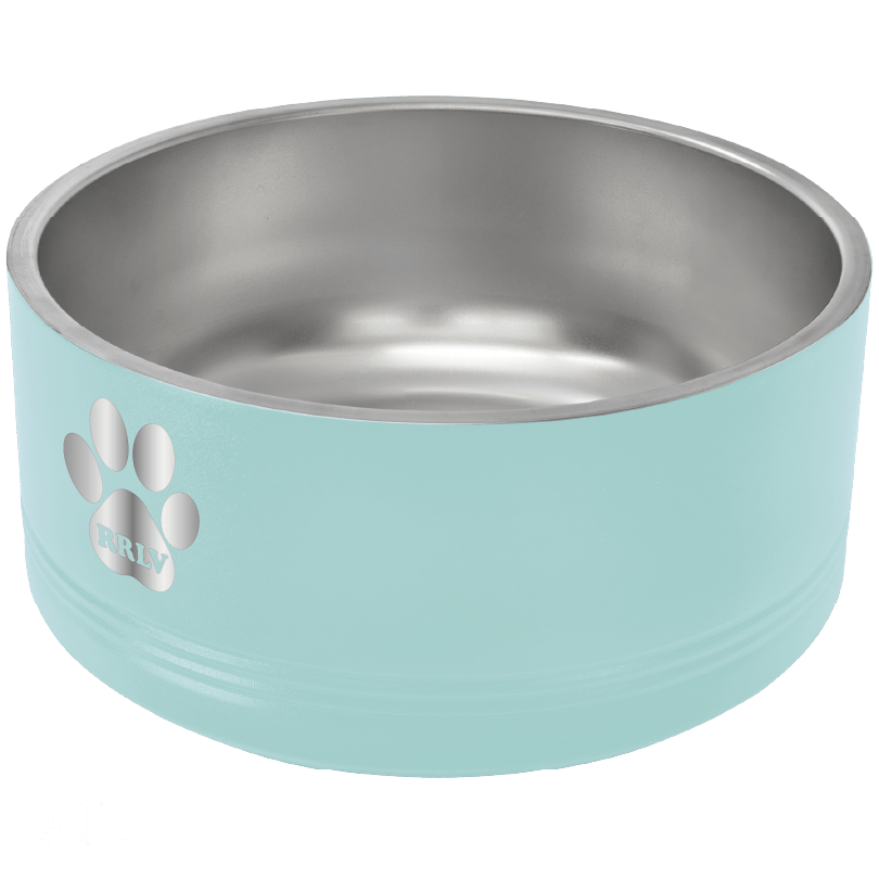 Retriever Rescue Las Vegas Laser Engraved Pet Bowl