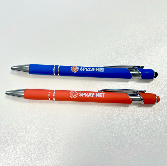 Soft Touch Pens: Full Color Printed: 50 Count