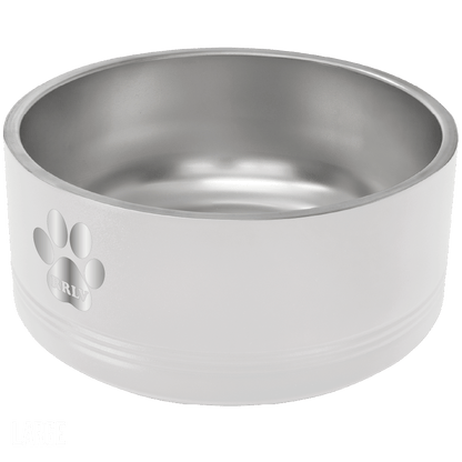 Retriever Rescue Las Vegas Laser Engraved Pet Bowl